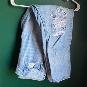 AE Light Was Mom Jeans